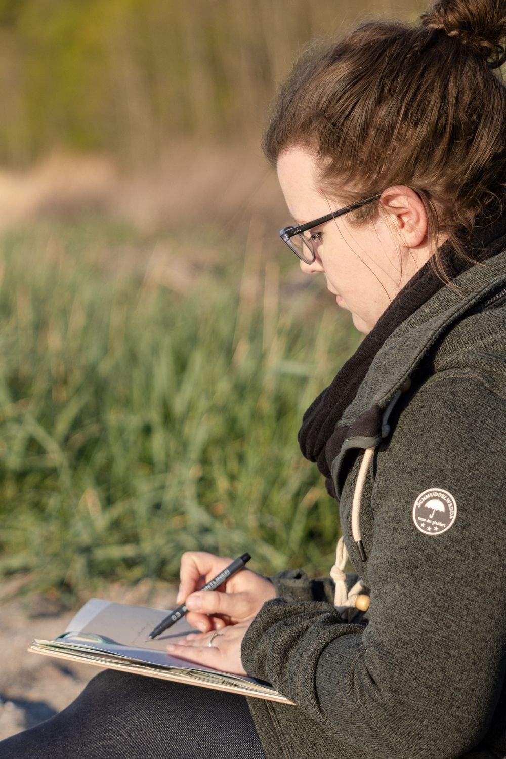 Schreibritual für mentale Klarheit - entspannter Moment zum Kopf frei bekommen